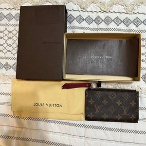 Louis Vuitton Adele Wallet M61271 Fuchsia